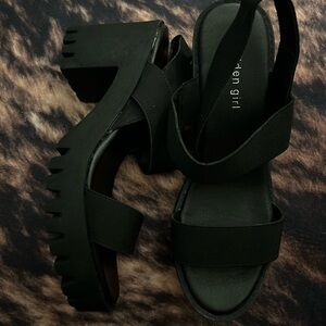Madden Girl Chunky Sandal Heels